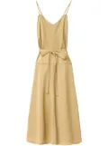 Fabiana Filippi satin slip dress - Yellow