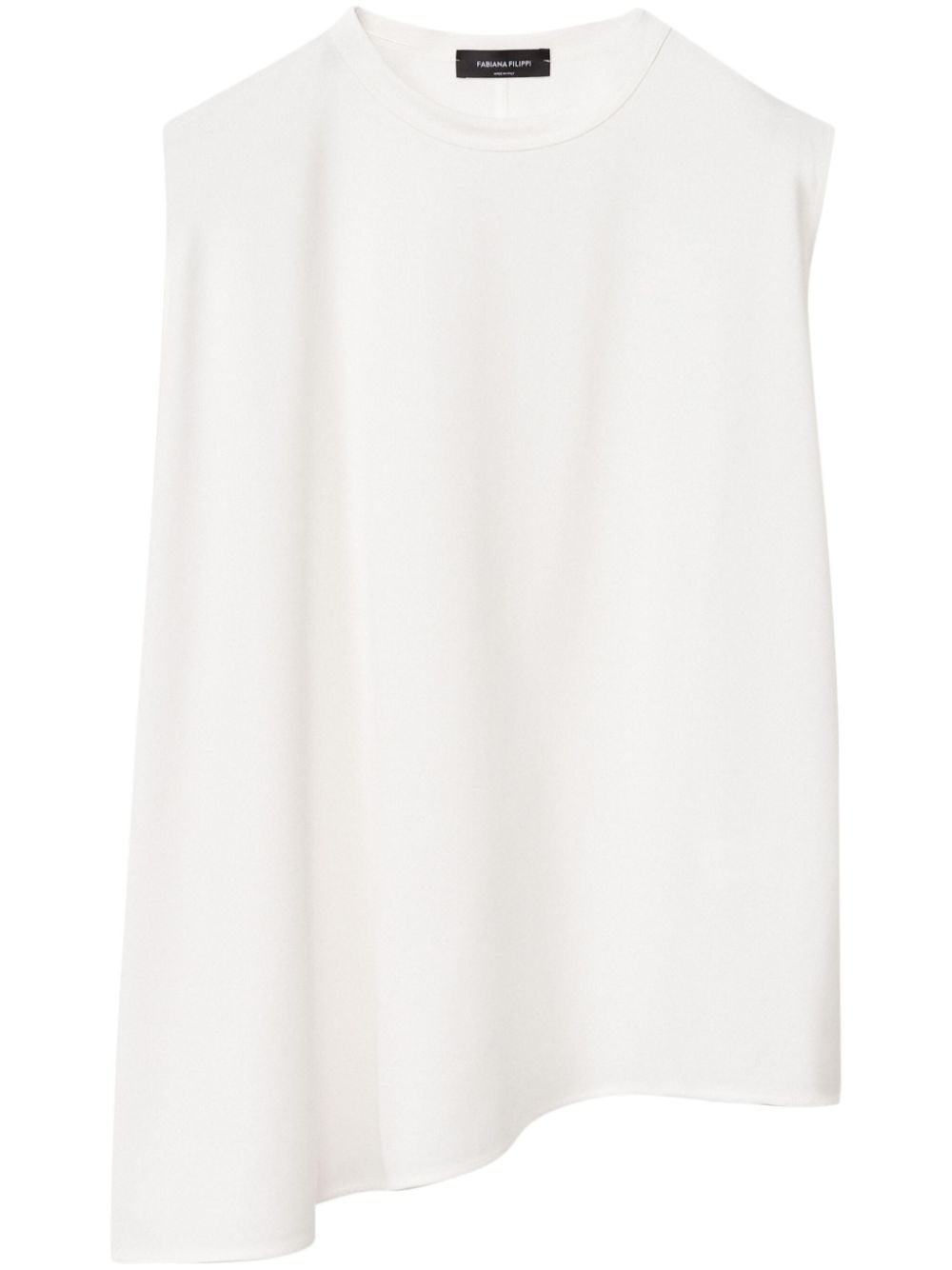 Fabiana Filippi asymmetric top - White