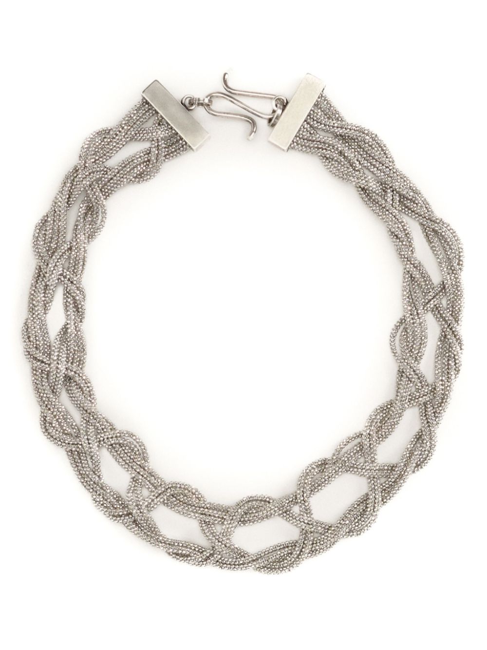 Fabiana Filippi crochet necklace - Silver