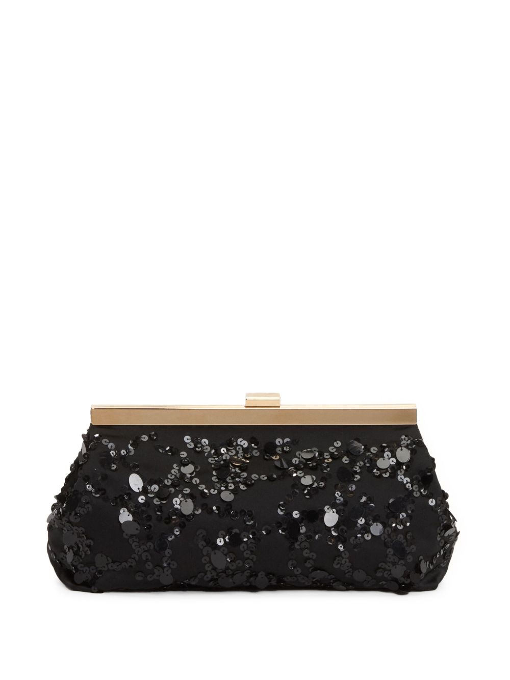 Fabiana Filippi sequin-embellished clutch bag - Zwart