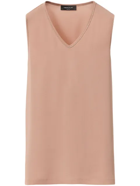 Fabiana Filippi stretch sablé top 