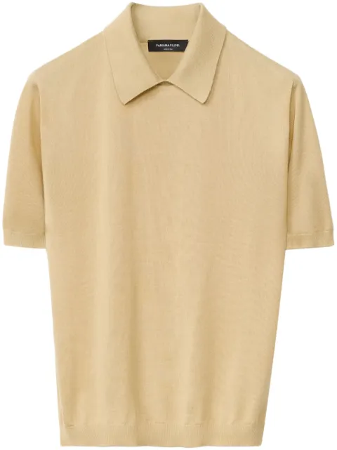 Fabiana Filippi fine-knit polo top
