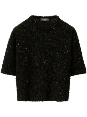 Tシャツ・カットソー FABIANA FILIPPI Women Tops JED214F399I963 825 Black Tシャツ・カットソー FABIANA FILIPPI Women Tops