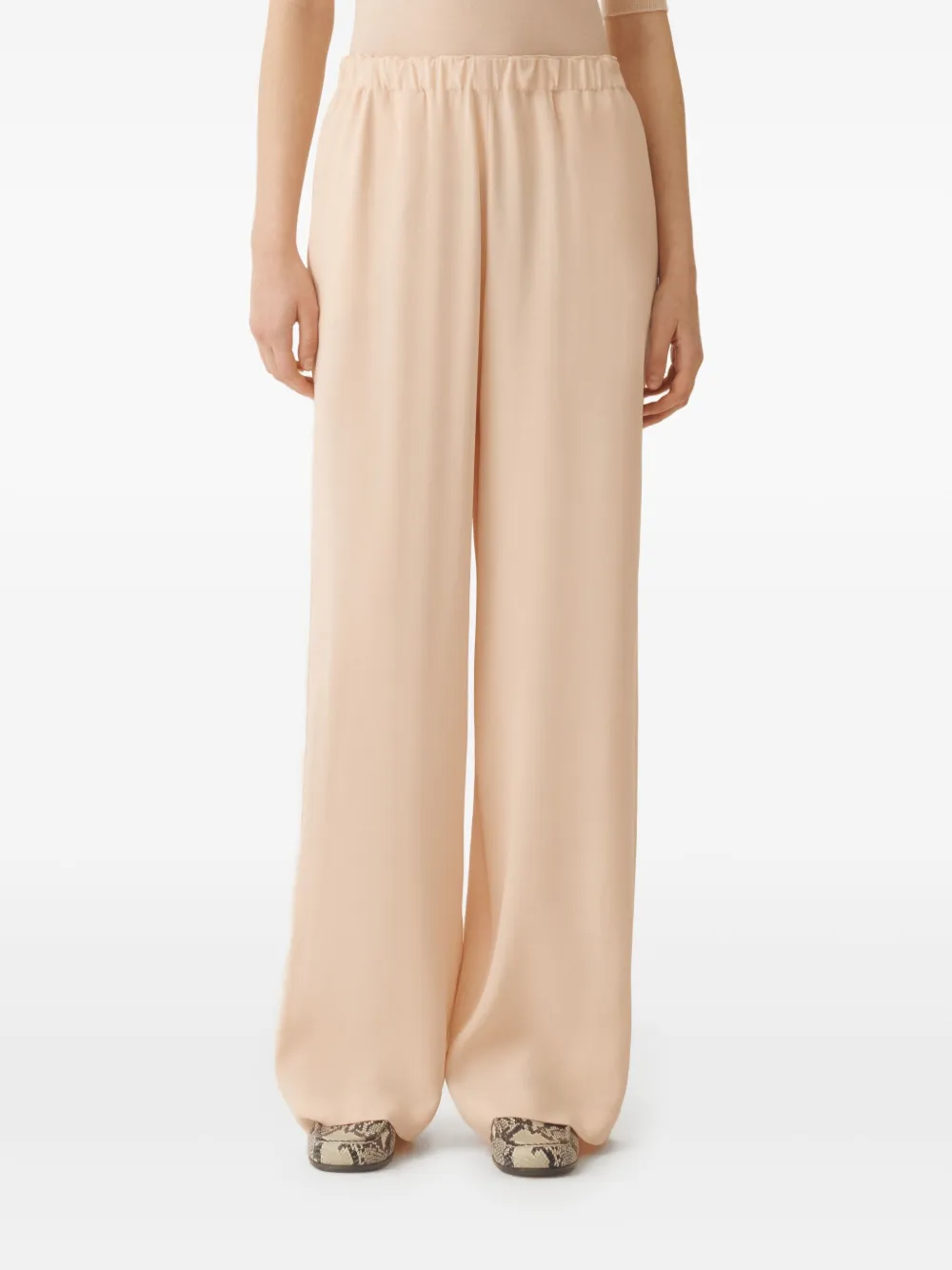 Fabiana Filippi Broek met kralendetail Roze