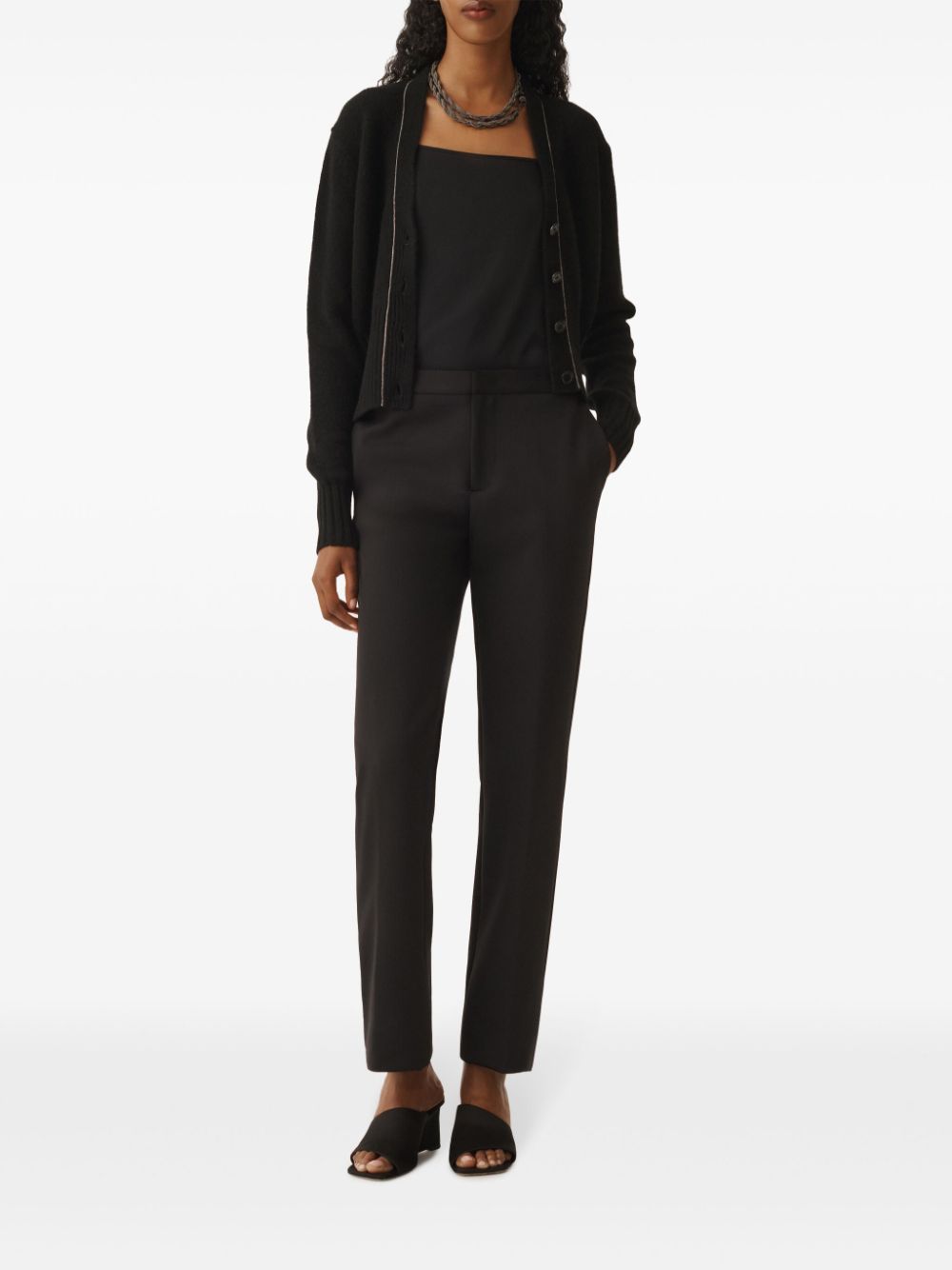 Fabiana Filippi cashmere cardigan - Black