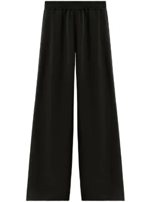 Jil Sander ベルテッド ワイドパンツ | ブラック | FARFETCH JP
