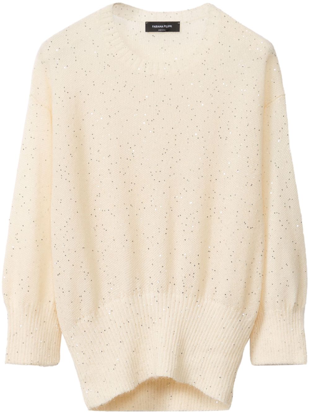 sequined sweater