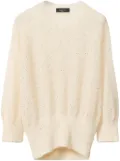 Fabiana Filippi sequined sweater - Neutrals