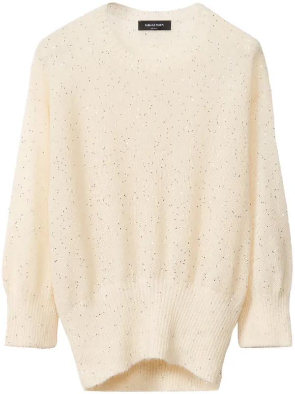 abiana Filippi Cashmere Sweater in Black