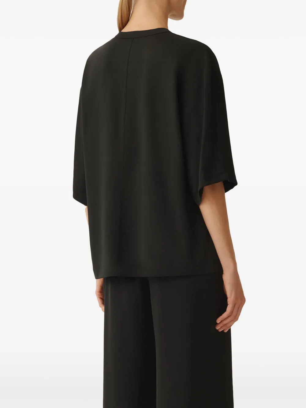 Fabiana Filippi Jersey T-shirt Zwart