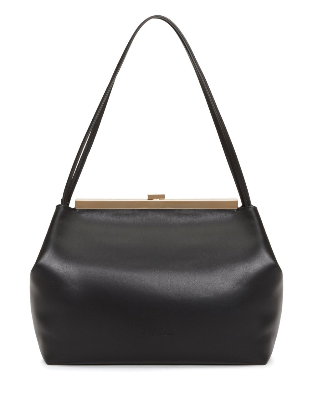 Fabiana Filippi nappa leather shoulder bag - Black