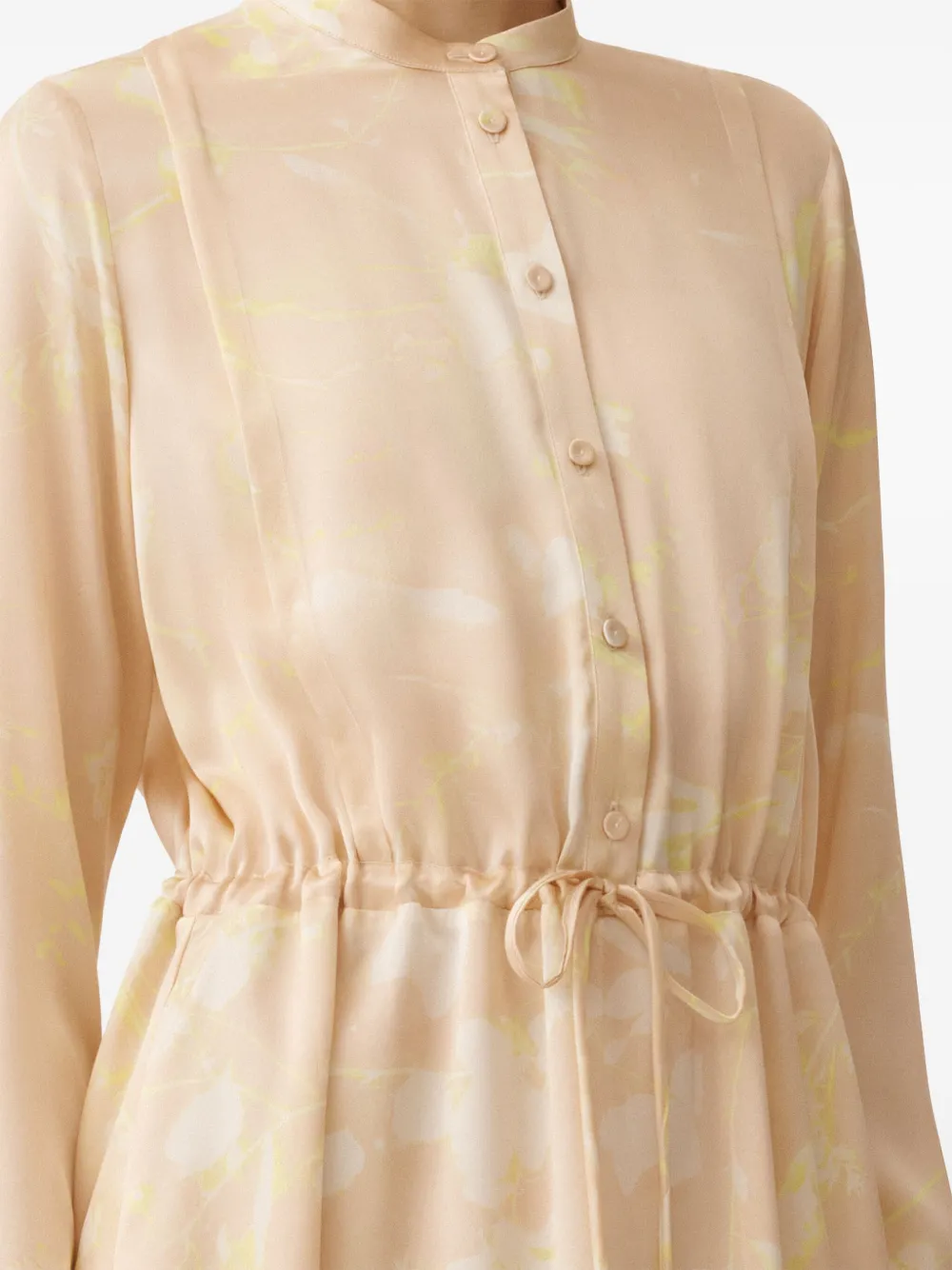 Fabiana Filippi Jurk met bloemenprint Roze