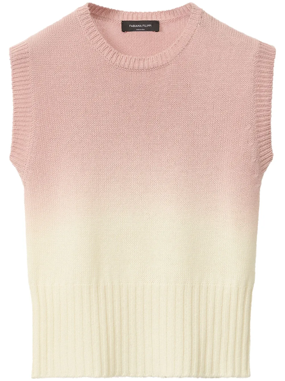 Fabiana Filippi Vest met kleurverloop Roze