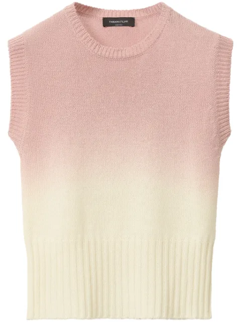 Fabiana Filippi gradient effect vest 