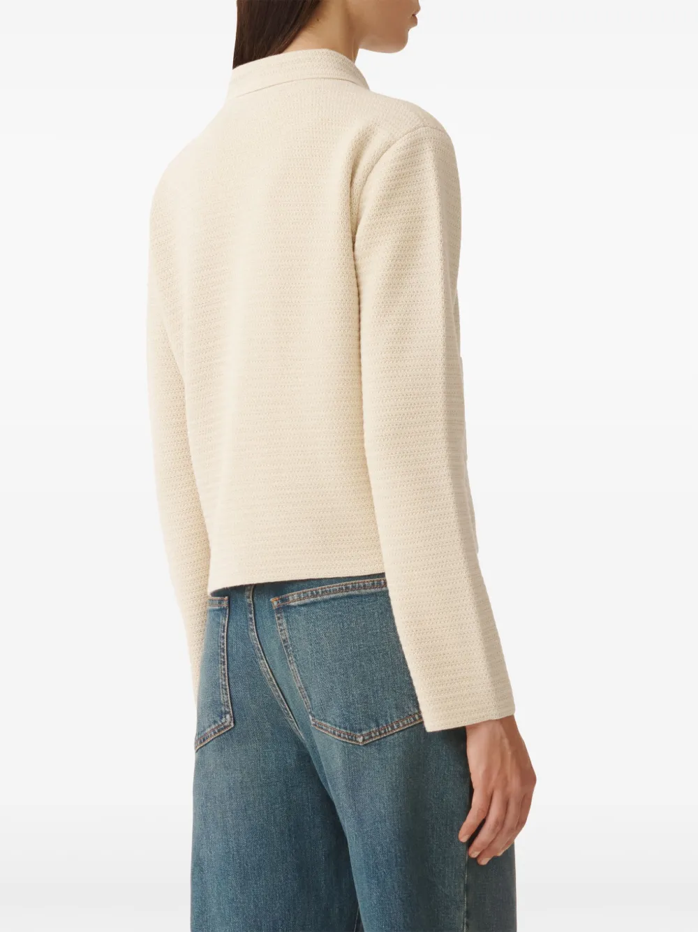 Fabiana Filippi Gehaakt vest Beige
