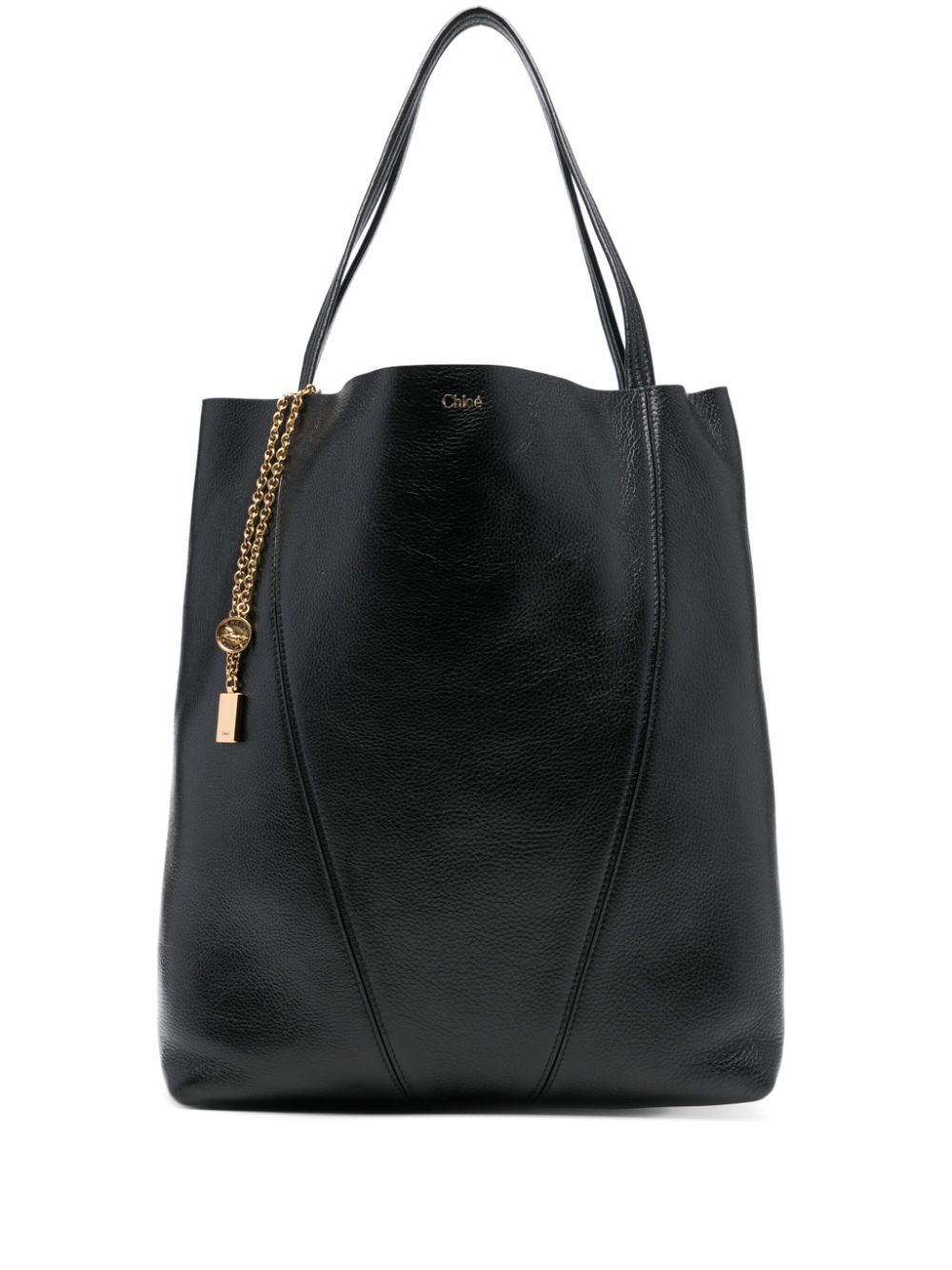 Chloé large Spin tote bag – Black