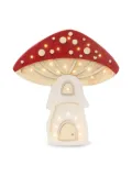 Little Lights Mushroom House lamp - Red