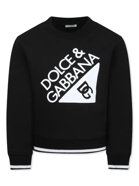 Dolce & Gabbana Kids logo-print sweatshirt
