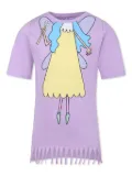 Stella McCartney Kids fairy-print T-shirt dress - Purple