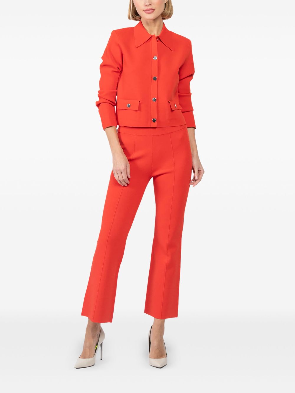 Veronica Beard Flared broek - Rood