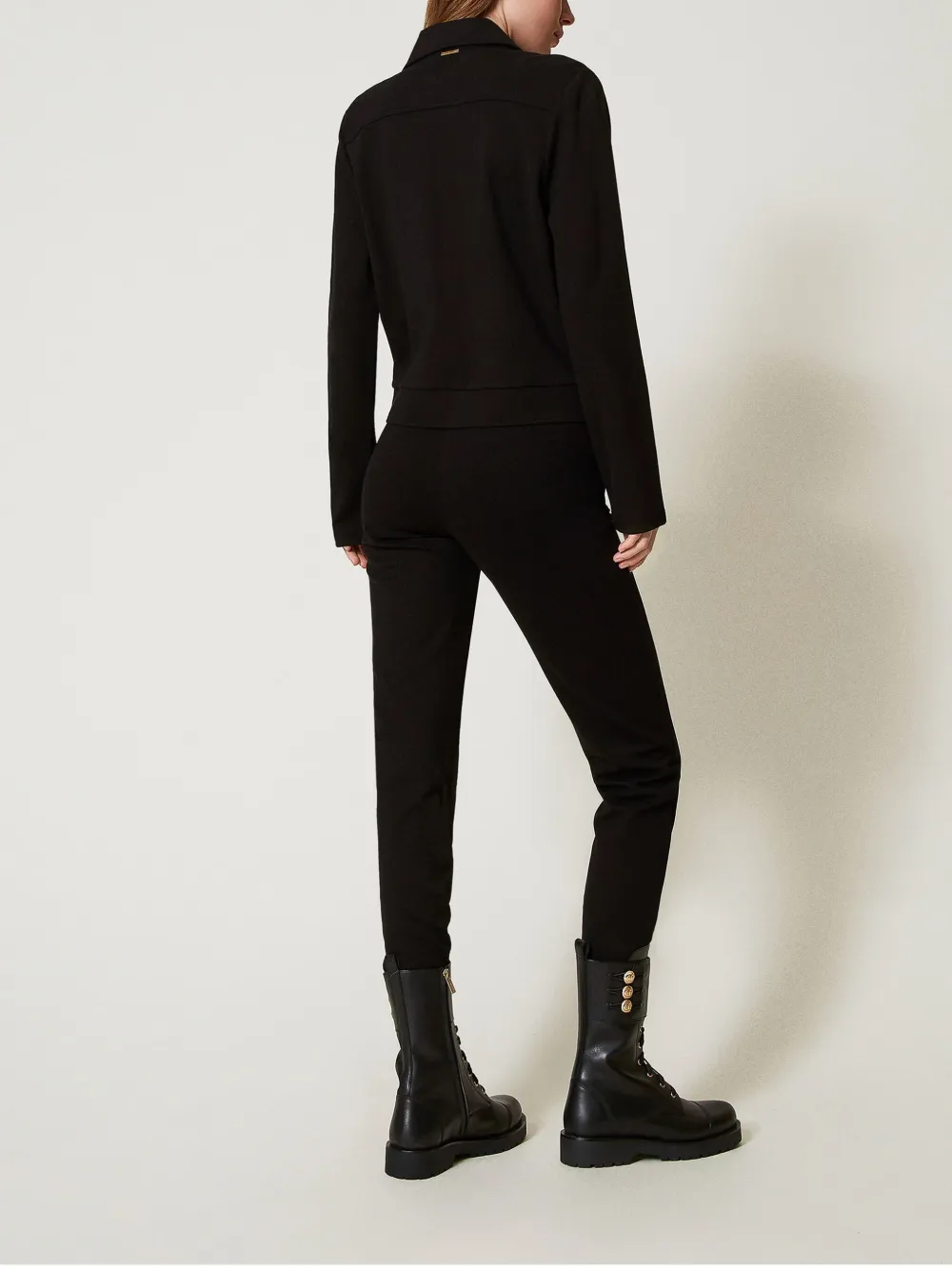 TWINSET KNITTED TROUSERS