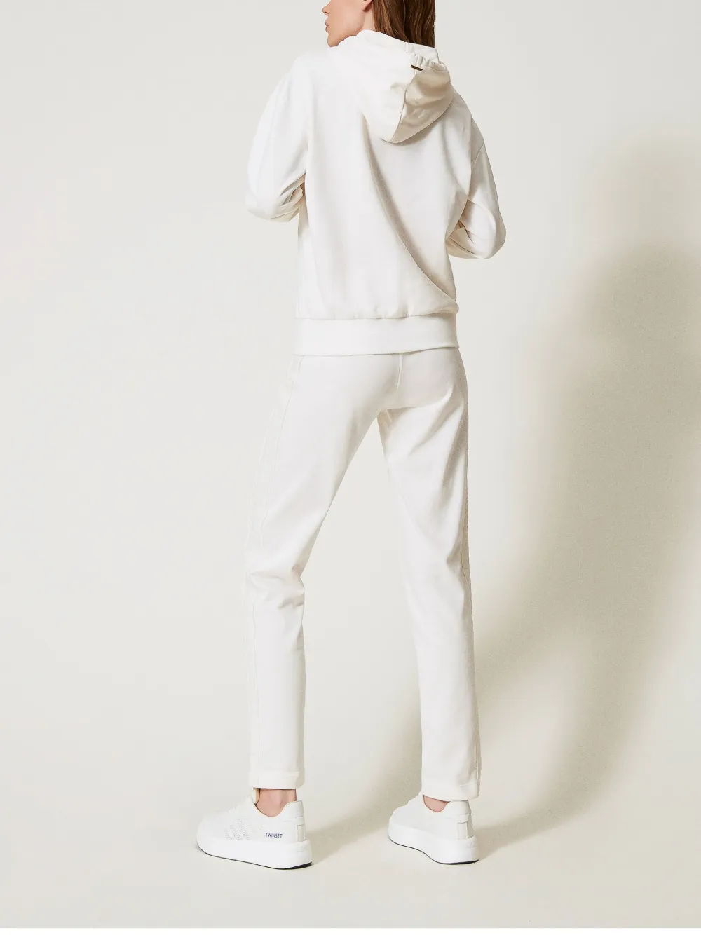 TWINSET Gebreide broek Wit