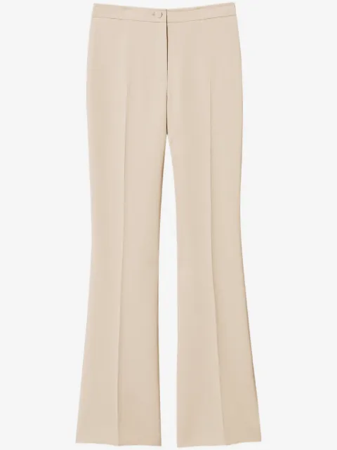 TWINSET crêpe flared trousers