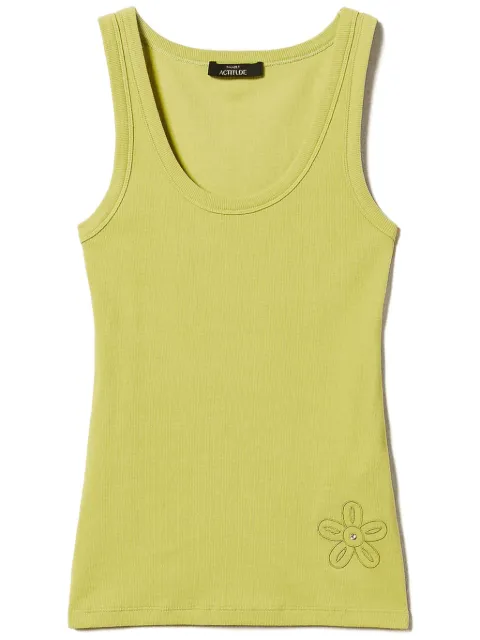 TWINSET camiseta con detalles de strass