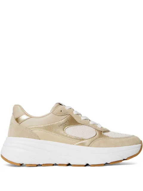 TWINSET leather sneakers 