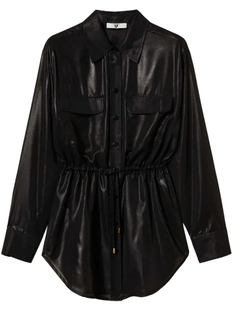 TWINSET قميص شبه شفاف
