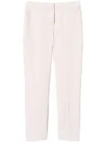 TWINSET crêpe cigarette trousers - Pink