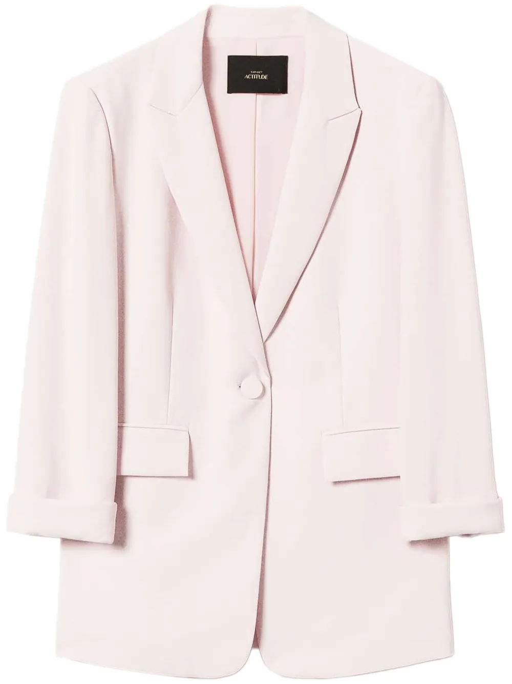 crêpe blazer