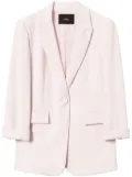 TWINSET crêpe blazer - Pink