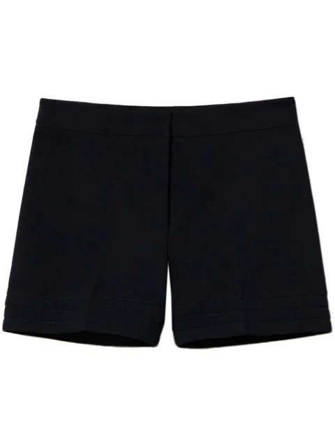 TWINSET shorts rectos con bordado