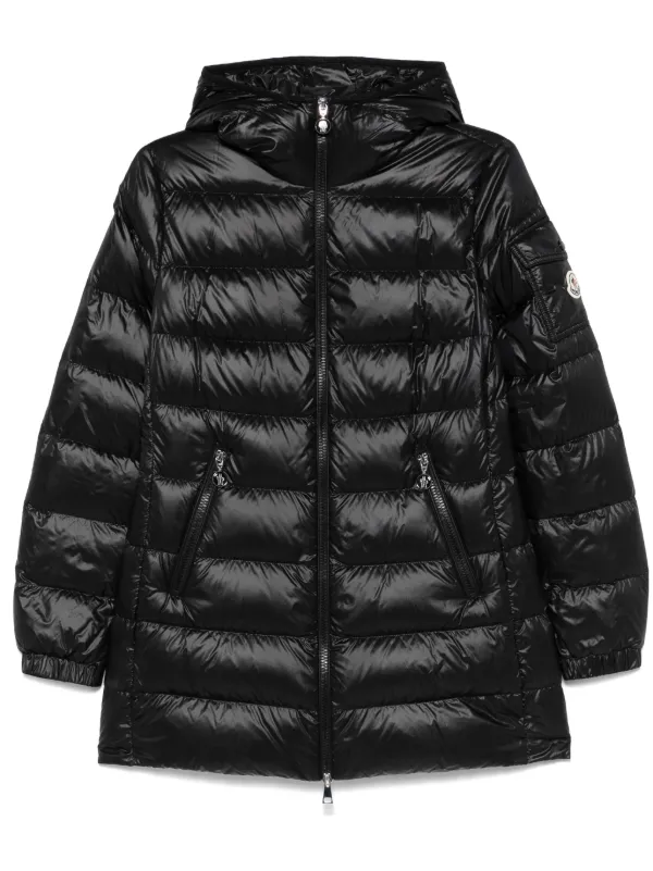 Moncler Glements Coat | Black | FARFETCH