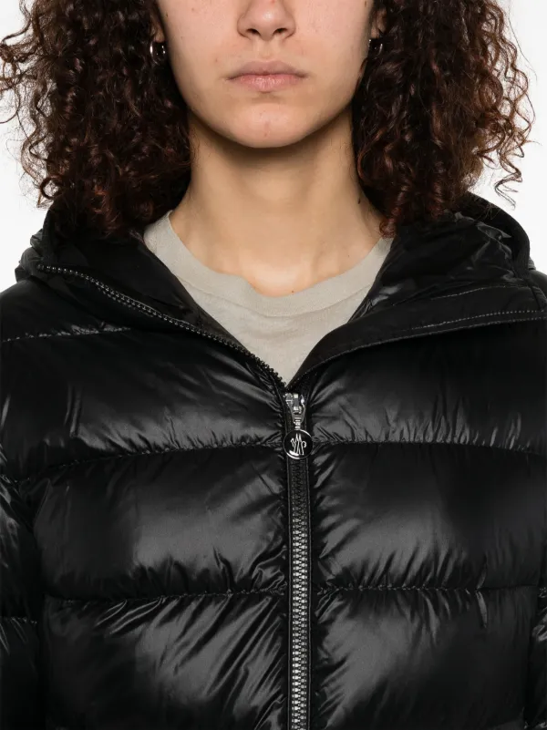 Moncler Glements Coat | Black | FARFETCH