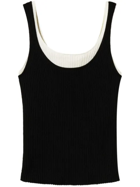TWINSET توب 'ترومب لوي' منسوج ومجسم