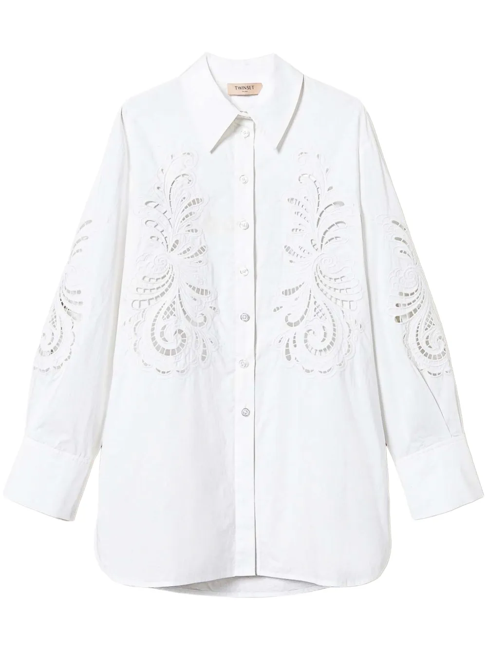 TWINSET Popeline blouse Wit