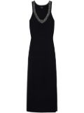 TWINSET sequin-embellished knitted dress - Black