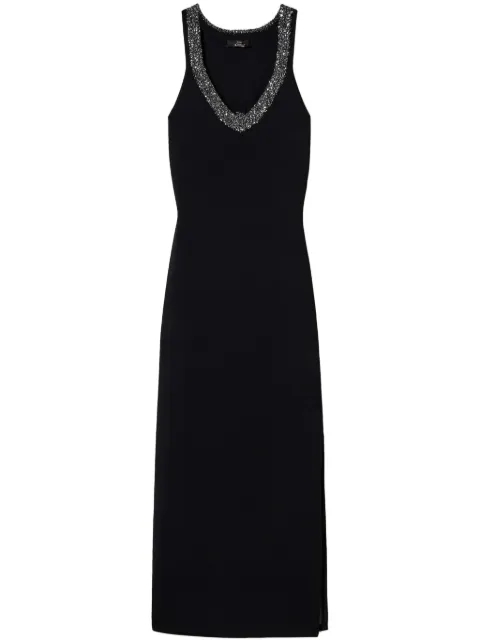 TWINSET vestido tejido bordado con lentejuelas