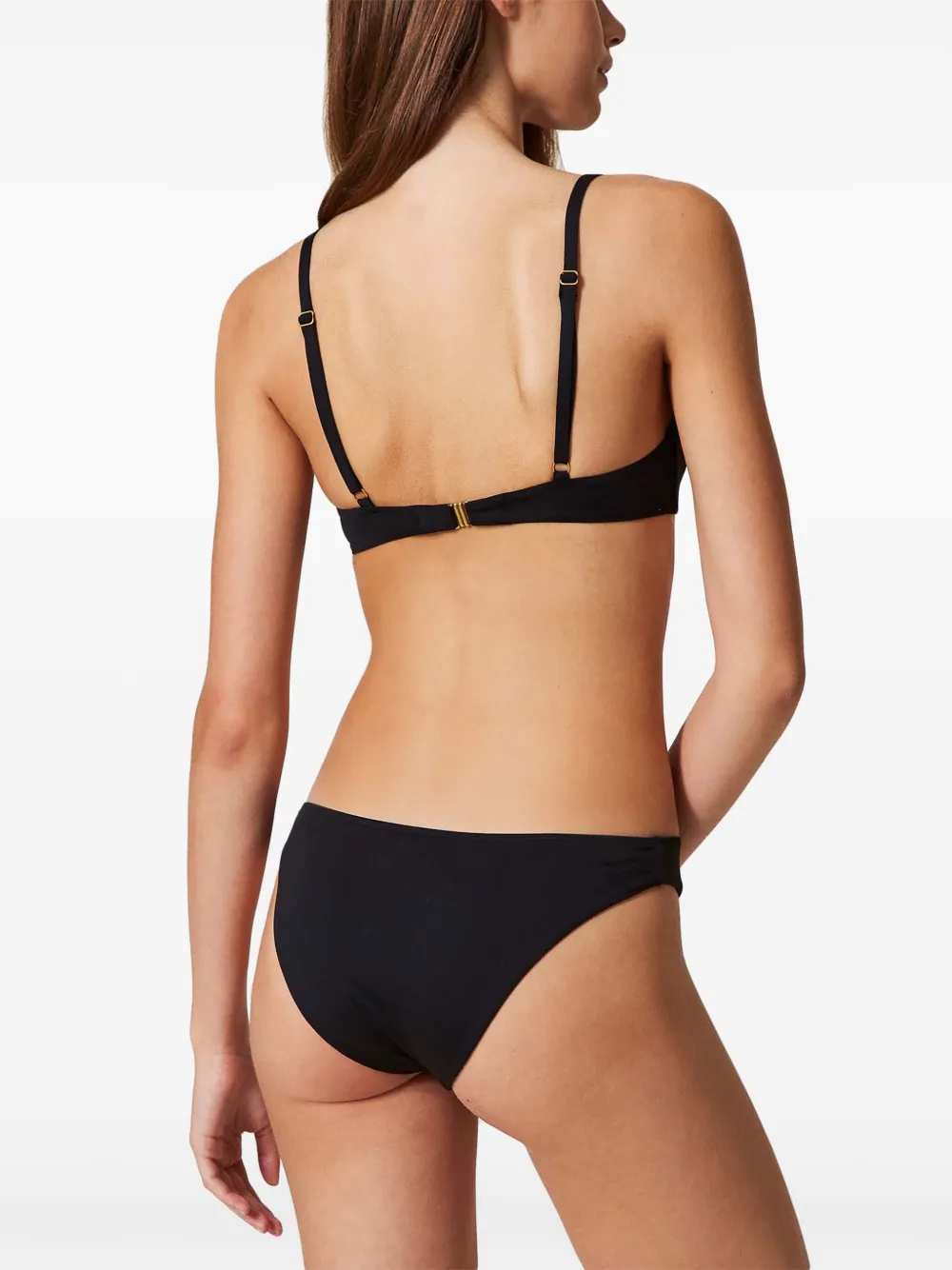 TWINSET Gebreide bikinitop 00006 NERO