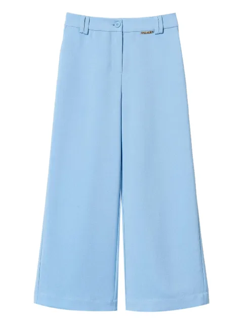 TWINSET Kids Calça pantalona de crepe