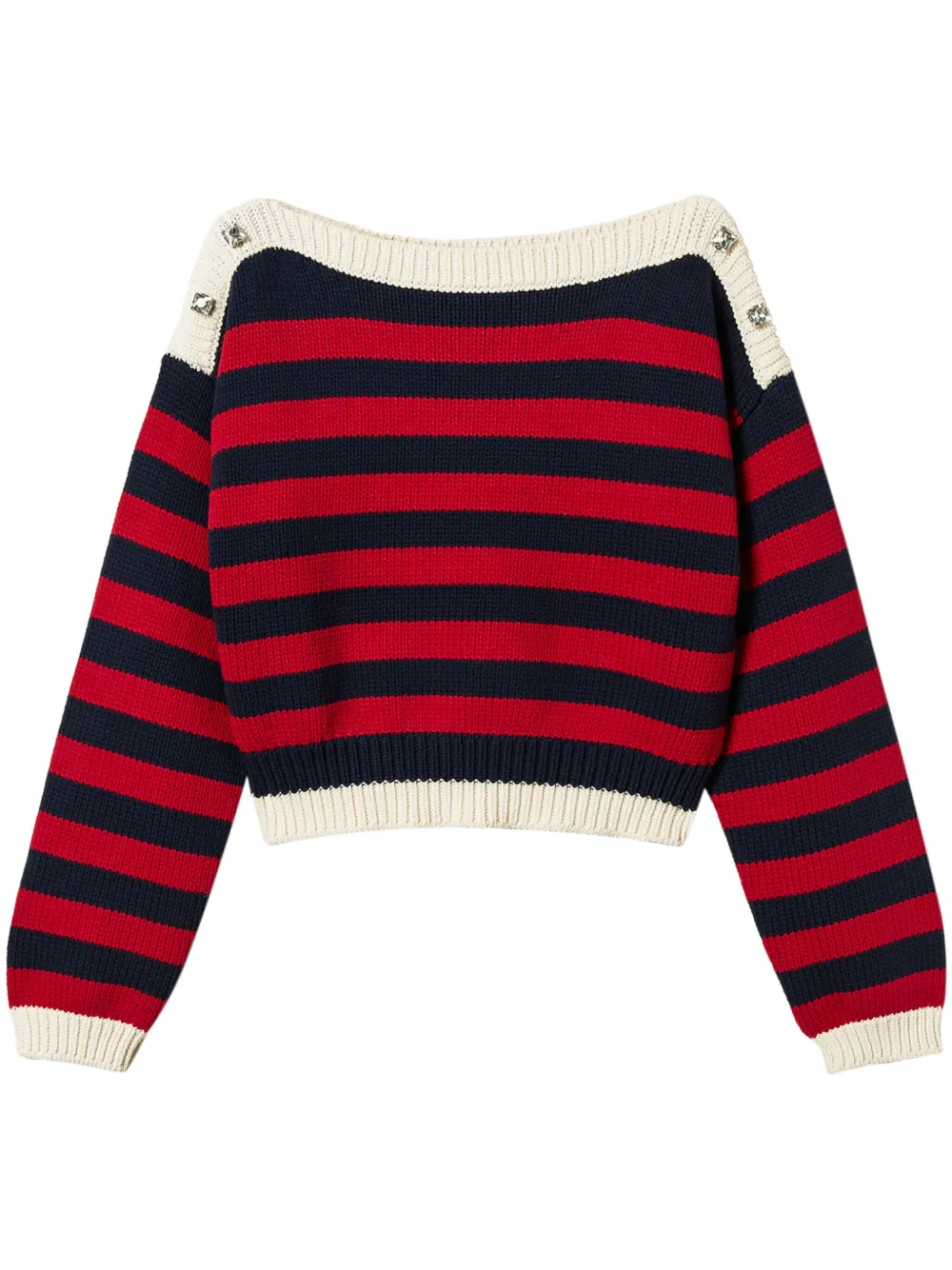 TWINSET striped jumper | Red | Image 1