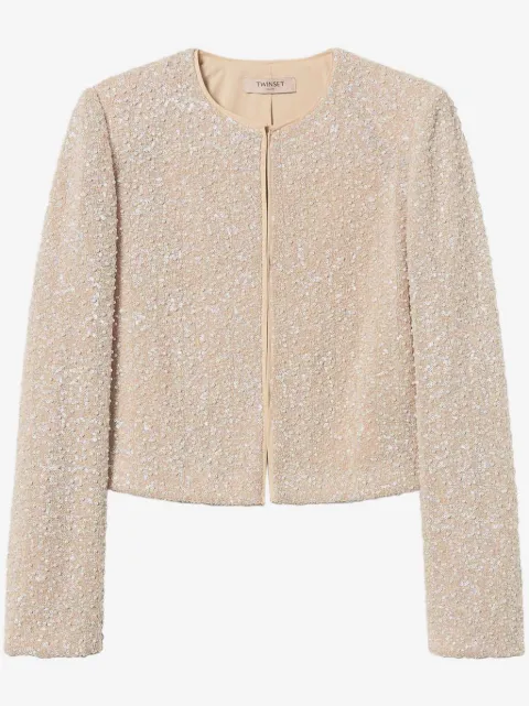 TWINSET Jacke mit Pailletten