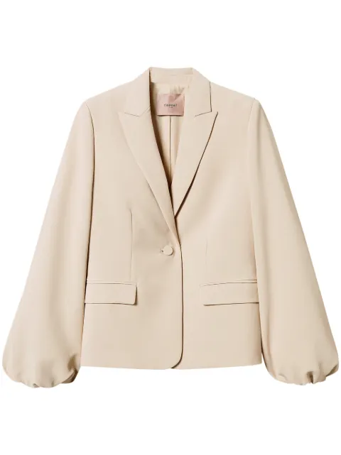 TWINSET chamarra de crepé