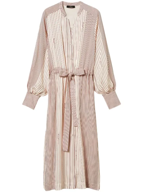 TWINSET vestido camisero midi