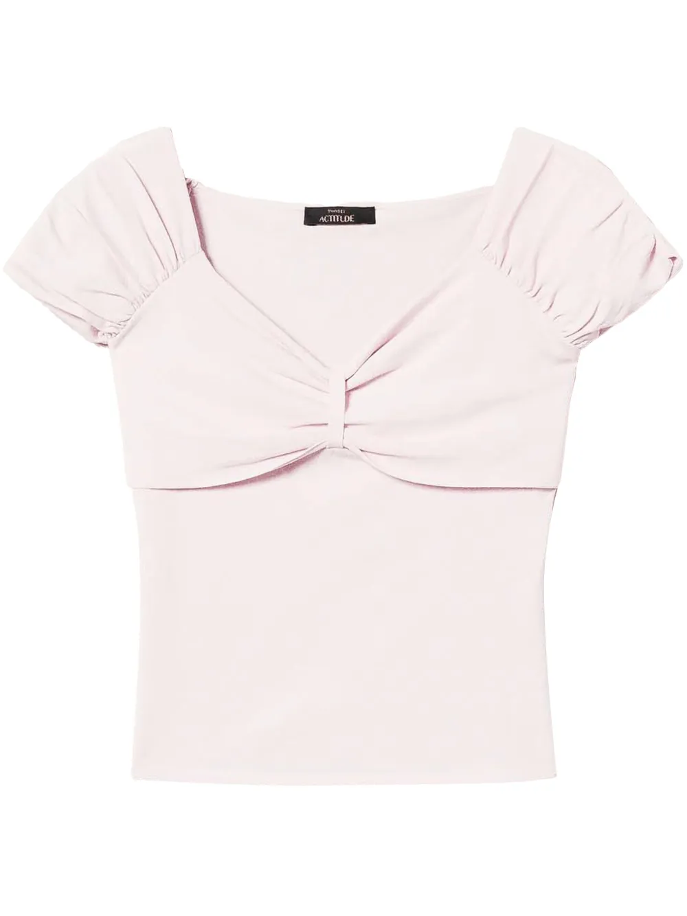 TWINSET gathered-detail top | Pink | Image 1