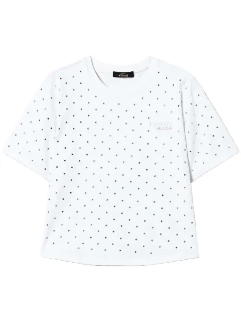 TWINSET rhinestoned T-shirt