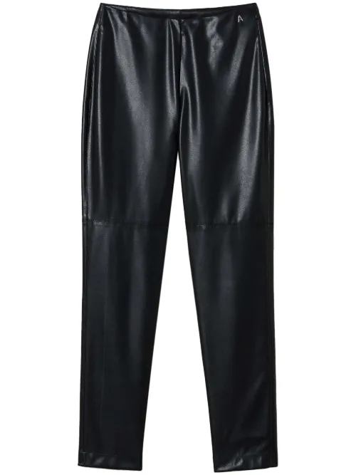 Legging en cuir artificiel - TWINSET - Modalova