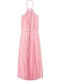 TWINSET pleated maxi dress - Pink